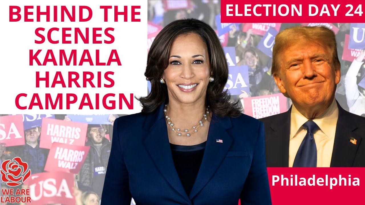 Behind the Scenes Kamala Harris Campaign in Pennsylvania