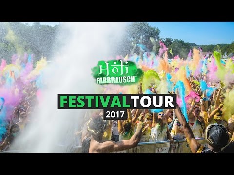 Holi Farbrausch Tour 2017