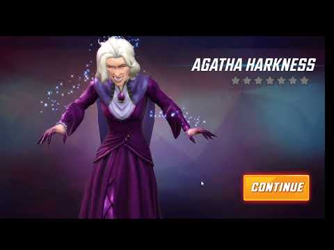 Agatha Harkness Red Star Orb Opening - Many Elite Orbs Opened! - Marvel Strike Force - MSF