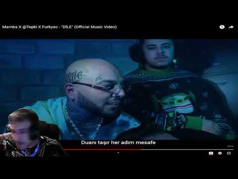 BozeTurk Reacting to (Mamba X @Tepki X Furkyso - "DİLE") Türkçe music reaction