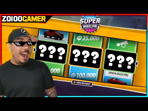 FORZA HORIZON 5 GIRANDO 50 SUPER ROLETAS