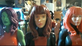 Black Widow with Darker Hair for 2017 from Titan Heroes
