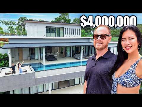 Inside An EPIC $4,000,000 Hilltop Villa In Phuket Thailand - Luxury Property In Phuket