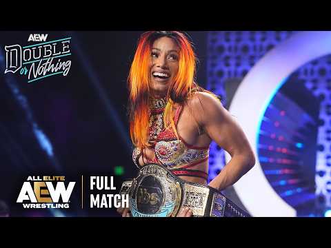 FULL MATCH: Mercedes Moné vs Willow Nightingale - TBS Championship | AEW Double or Nothing 2024