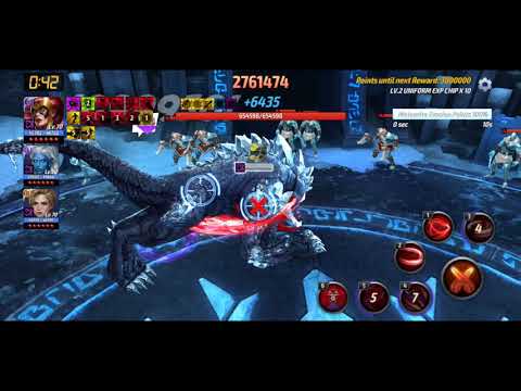 ABX UNIVERSAL HERO FEMALE BURN SEASON - MEDUSA SOLO CTP OF RAGE - GALACTUS GBR | Marvel Future Fight