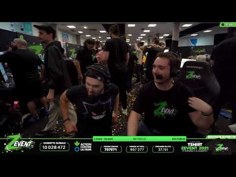 ZERATOR BAT LE RECORD DE VIEWERS SUR LE TWITCH FRANÇAIS (700 000 VIEWERS) - #zevent2021