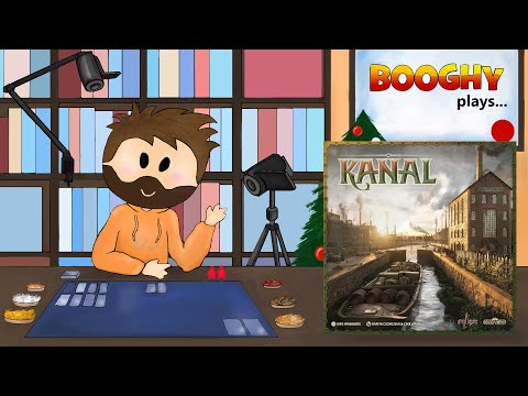 Booghy plays...Kanal(2p, Rules, Playthrough, Review)