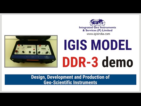 DDR 3 Surface Resistivity Meter