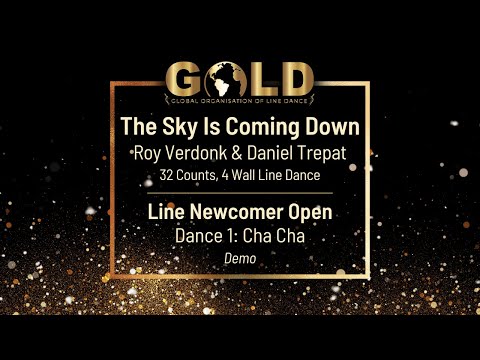 GOLD 2023 Line Newcomer Open - Dance 1: Cha Cha "The Sky Is Coming Down" - Demo with music