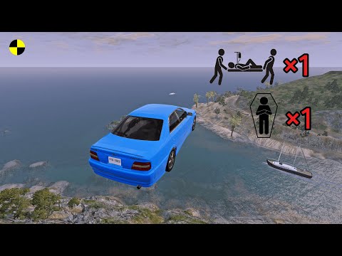 Realistic High-Speed Car Crashes in BeamNG.drive #74 | Ultra Detailed Crash Compilation