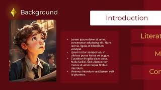 PP-24 Cambridge Crest Morph PPT Template — video preview