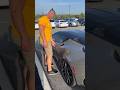 Giant Gets In Car Giant Tall Bodybuilder