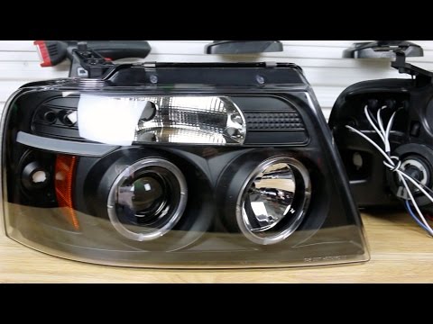 Spyder Automotive Headlights and Tail Lights for Ford F-150