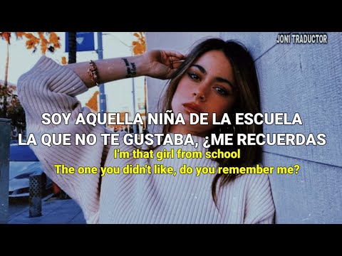 Lola Indigo,Tini & Belinda - Niña de la Escuela (English + Spanish Lyrics)