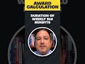 Section 32 Your Schedule Loss Of Use Award