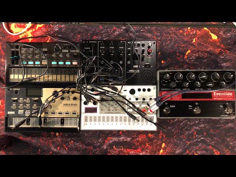 How To Set Up Your KORG Volca Mix From Scratch - Plus Setting Up An FX Loop - Live Stream