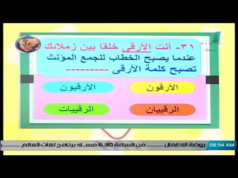 تدريبات نحوية 2 || لغة عربية الصف الأول الثانوي