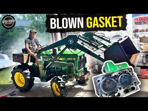 John Deere Head Gasket Replacement!