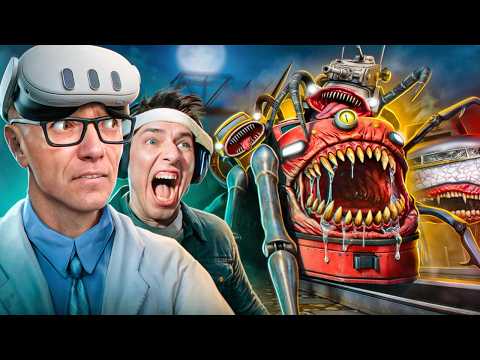 VR 24 ЧАСА ВЫЖИВАНИЯ НА ПОЕЗДЕ с МАШИНАМИ ПОЖИРАТЕЛЯМИ в Garry's Mod