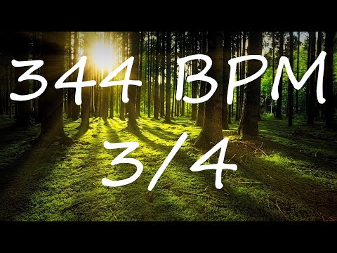 344 BPM 3/4 Claves Metronome