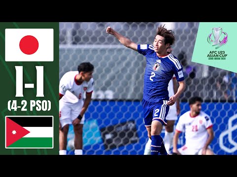 BIZZARE penalty shocks Jordan – Japan into semis! | Japan - Jordan | Highlights | AFC U23 Asian Cup™