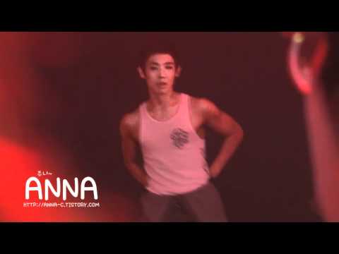 [Fancam] 110717 Joon Bubble pop  dance @ Inkigayo (1)