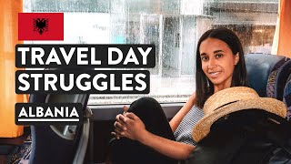GOODBYE ALBANIA 👋🏼 | Crazy Travel Day To Macedonia | Tirana to Skopje Bus