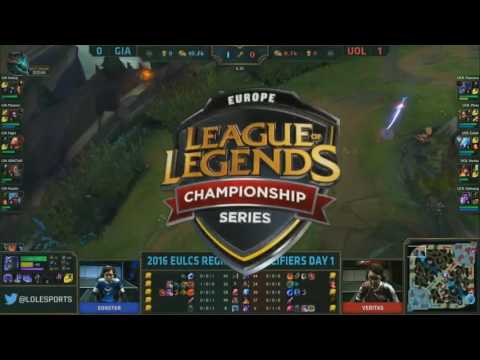 UOL vs Giants | World Championship 2016 EU LCS Regional Qualifiers | BO5 | 2.