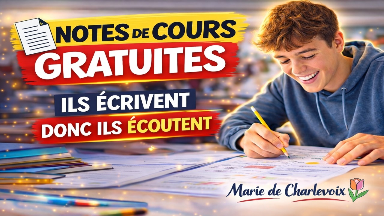 FREE PRINTABLE lesson notes – French and math – Marie de Charlevoix 🌷