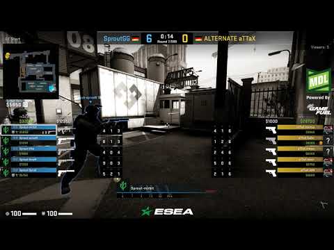 ESEA MDL SEASON 31 EUROPE SPROUT VS ALTERNATE ATTAX | TRAIN | CSGO 2019