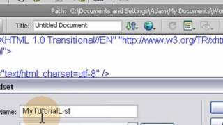 Download the video "Dreamweaver CS4 Pagination Tutorial Paging Database Results"