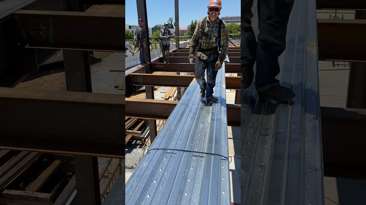 Journeyman pranks apprentice #ironworker #shorts