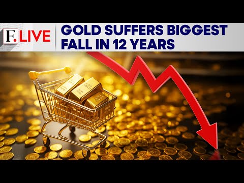 Gold Prices Log Steepest Single-Day Fall in 12 Years; Silver Follows Suit | Firstpost Live | N18G