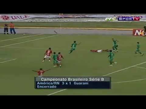 AMÉRICA-RN 3x1 GUARANI  (GOLS) - SÉRIE B 2009