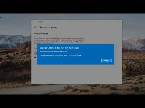 How to Reset Network Settings in Windows 10 to Fix Internet Connection Tutorial
