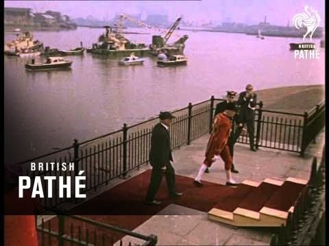 Sir Francis Chichester Knighted (1967)