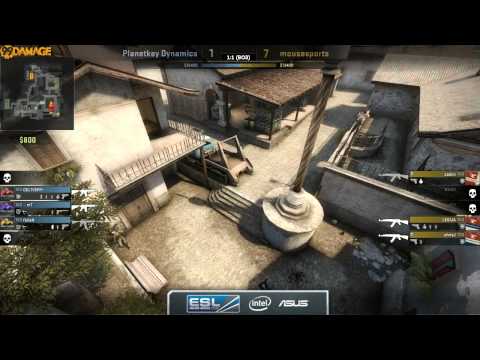 Planetkey Dynamics vs mousesports | Viertelfinale, EMS One Qualifier Germany 2014 | de_inferno Map 3
