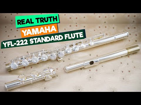 Yamaha YFL-222 Standard Flute 2010s - Silver-Plated image 3