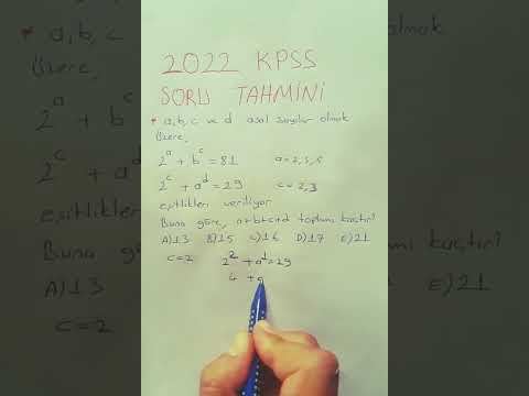 2022 KPSS SORU TAHMİNİ