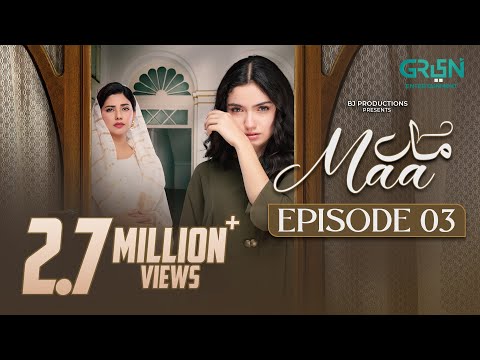 Maa Episode 03 (Subtitles) 21st January 26 | Aina Asif - Ahmed Rafique - Sunita Marshall | Green TV