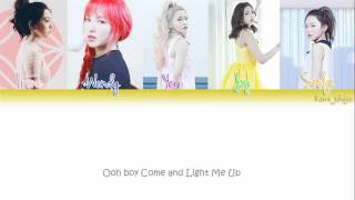 Red Velvet (레드벨벳)– Light Me Up Lyrics (Han | Rom | Eng | Color Coded)