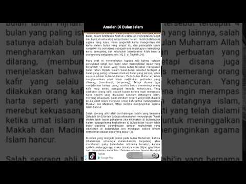 Amalan Dibulan Suci Ramadhan 2018 Video