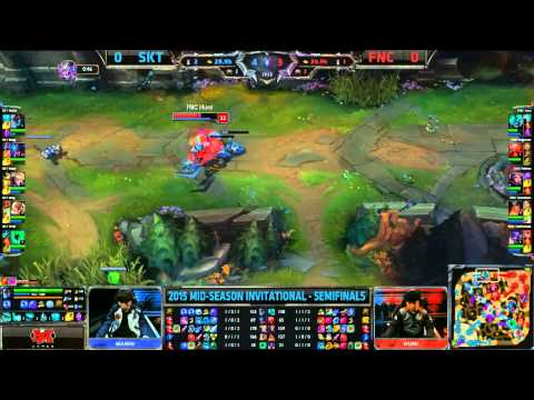 SKT T1 vs Fnatic - Game 1 Day 3 - Mid Season Invitational 2015 - League of Legends