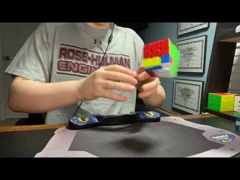 Rubik's Cube Solved In 16.56 Seconds