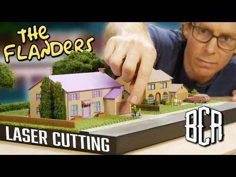 Build an AWESOME model of The FLANDERS house! Step by step ???? This time with Lasers