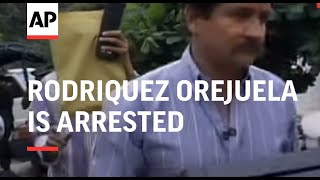 COLOMBIA: RODRIQUEZ OREJUELA IS ARRESTED