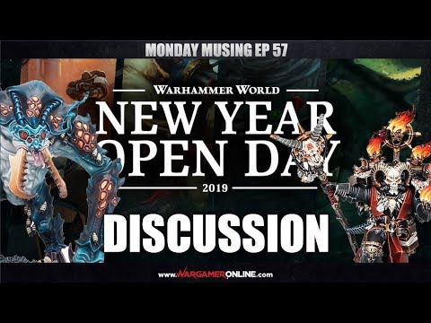 New Years Open Day Breaking News and Reveals Chat Show: Monday Musing Ep57
