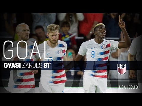 MNT vs. Ecuador: Gyasi Zardes Goal - March 21, 2019