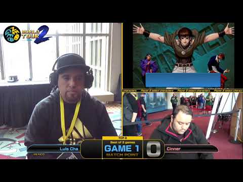 Luis Cha vs Cinner - KOF '98 Neo Geo World Tour Season 2 Milwaukee Stop Losers Round 4