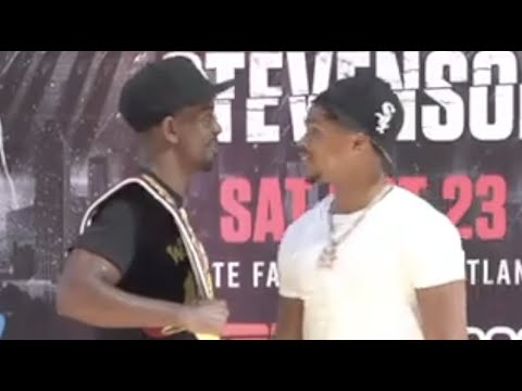 FRIENDS TURNED INTO ENEMIES? - JAMEL HERRING & SHAKUR STEVENSON TRADE WORDS / OFFICIAL HEAD-TO-HEAD